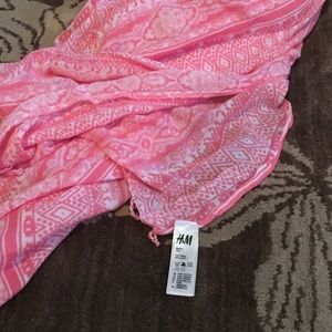 H&M pink scarf